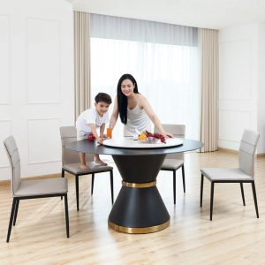 Bàn Ăn Thông Minh Tròn Xoay Nhập Khẩu V303