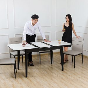 Bàn Ăn Thông Minh Nhập Khẩu Kéo Dài 1m4