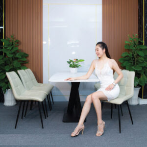Bộ Bàn Ăn 6 Ghế Camila Chân X Hiện Đại - CM6X
