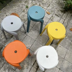 Ghế Đôn Nhựa Đúc - Hàng Nhập Khẩu