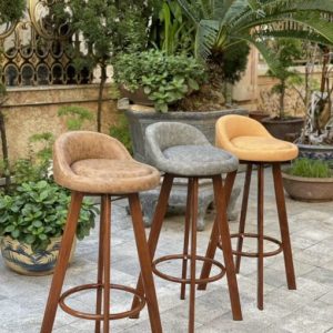 Ghế Bar Chân Sắt Nhập Khẩu BAR06