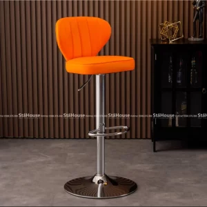 Ghế Bar Thắt Eo Chân Xoay