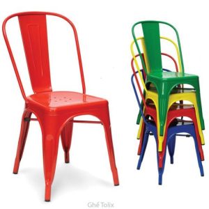 Ghế Tolix Tựa Lưng