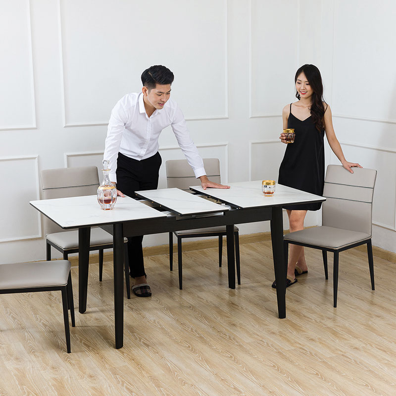 Bàn Ăn Thông Minh Nhập Khẩu Kéo Dài 1m4