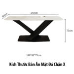 bàn chân x có thể để nhiều loại màu đá khác nhau