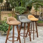 Ghế Bar Chân Sắt Nhập Khẩu BAR06